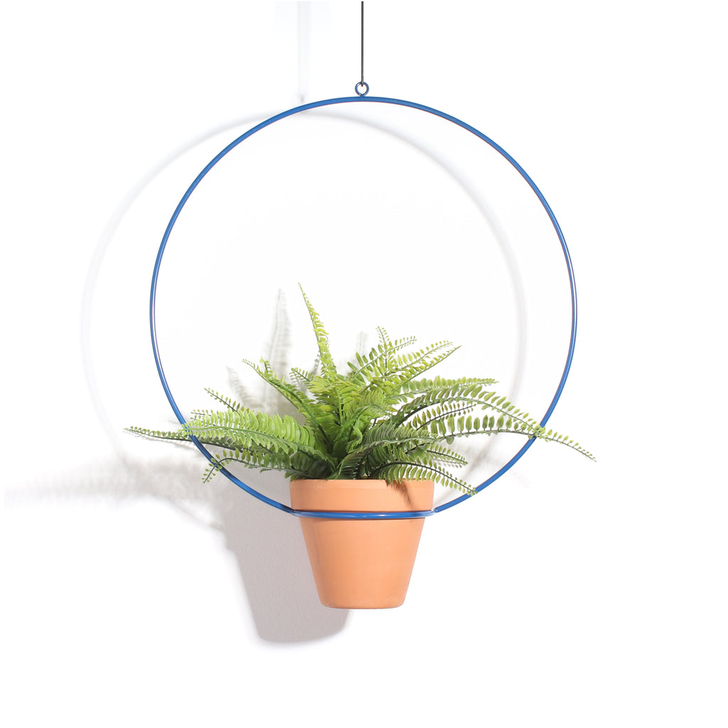 wire plant hanger 18" Circle Hanging Planter – NewMade LA