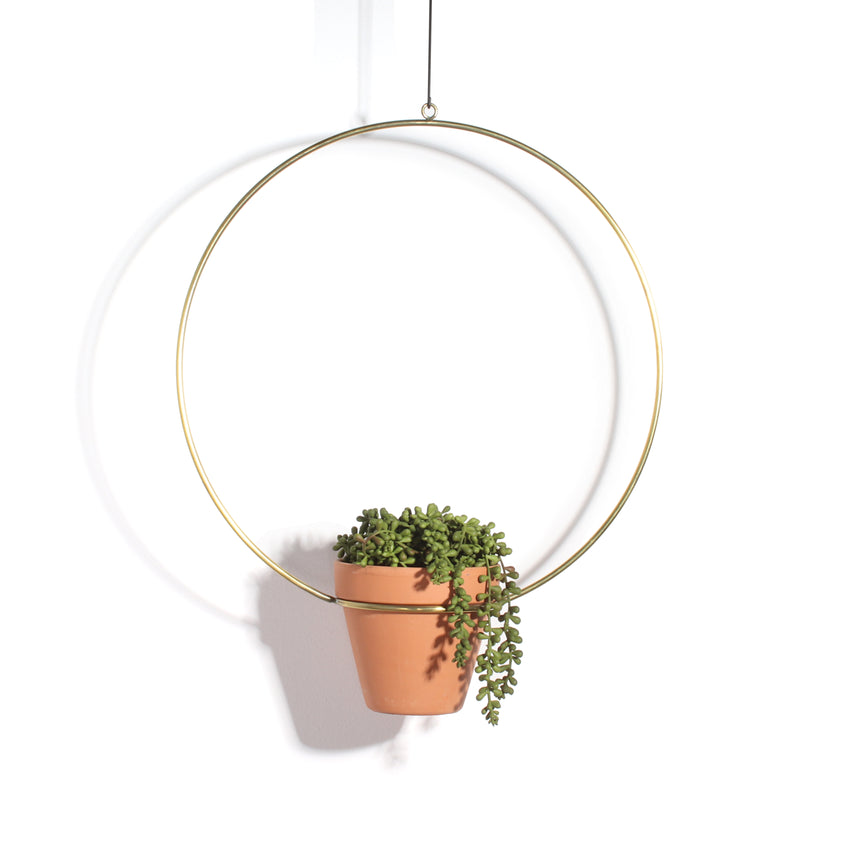 18" Circle Hanging Planter