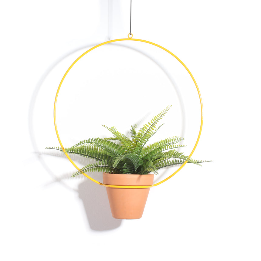 18" Circle Hanging Planter