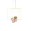 Square Hanging Planter -3 inch